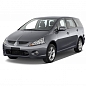 Стeклo фары Mitsubishi Grandis 2003-2011 (левое)